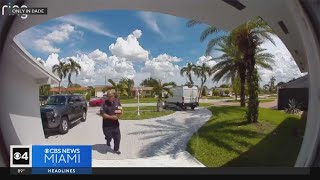 Family member describes how FedEX drver foiled porch pilot [upl. by Ocirred192]