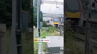 Stansted Express 745110 passes Cheshunt for London Liverpool Street [upl. by Dougall]