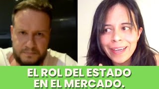 Viri Rios y Diego Ruzzarin hablan sobre el rol del estado en el mercado [upl. by Aveer]