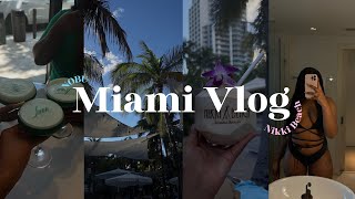 prepare with me for vacation  travel vlog 🌴  girls trip to Miami nobu nikki beach swan [upl. by Neumann541]