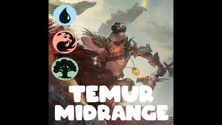 Temur Budget Midrange Deck Best of One Standard MTG Arena [upl. by Sonaj925]