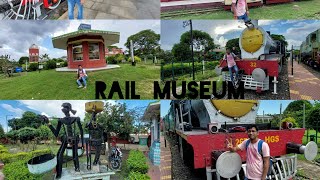 🚂রেলমিউজিয়াম🚄howrah minivlogRail Musuemsubscribemy channeltravelhistoricalHeritage [upl. by Anavi]