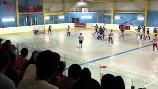 Ball Hockey 2011 National Championships Brampton Midnight Express vs Montreal Black Knights 1 [upl. by Dane]