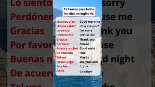 Texto en inglés traducción al español Englishpractice english basic vocabulary Englishviral [upl. by Yrehc330]