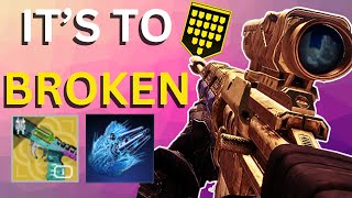 This Stasis Titan Build IS BROKEN  Destiny 2 Season Of The Wish [upl. by Arayk]