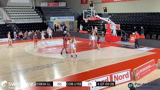 Live propulsé par lapplication Swish Live ESBVA U15E VS COB U15E [upl. by Tunnell]