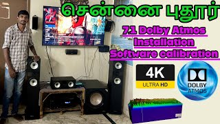 71 Dolby Atmos Installation amp Software Clibration In Chennai dolbyatoms hometheater RockAudios [upl. by Eselahs]