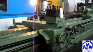 WMW DLZ 800 x 6300 Center Lathe [upl. by Ellora748]