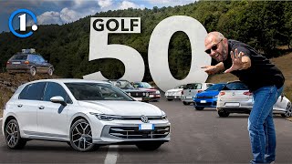 Abbiamo provato tutte le VOLKSWAGEN GOLF della storia 🇩🇪 Preferenze [upl. by Yonina]