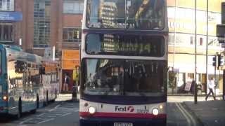 Buses in Leicester 30th October 2013  Part 1 [upl. by Kuster]