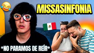 🇪🇸 REACCIÓN a MISSASINFONIA 🇲🇽 OLVIDÉ que había COMPRADO ESTAS COSAS 7 😂 morimos de risa [upl. by Wanids]