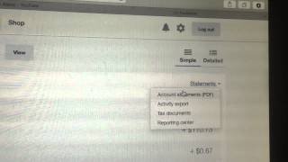 How to get a paypal statement [upl. by Roberson]