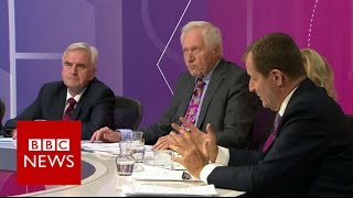 Campbell v McDonnell over Labour  BBC News [upl. by Ymorej880]