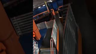 Is it a Coaster  Zip Zag at SkyZone [upl. by Lowenstein]