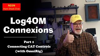 Log4OM Connexions Part 1  CAT Controls using OmniRig [upl. by Asinet]