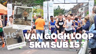 Sub 1500 dag na de sporttest Van Goghloop 5km winnaar met bizarre tijd 😳 [upl. by At]