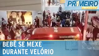 MP pede investigação sobre bebê que se mexeu durante próprio velório  Primeiro Impacto 211024 [upl. by Carolyn411]