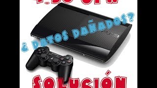 PS3 datos dañados 8002f2c5Solucion link 450 Habib CFWPiratear 450 CFW HABIB [upl. by Nellac]