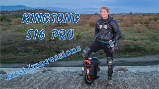 KingSong S16 Pro First Impressions [upl. by So]