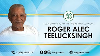 Roger Alec Teelucksingh Tribute Service [upl. by Thetes]