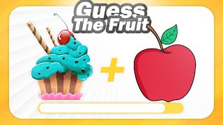 Can You Guess The Fruit amp Vegetable By Emoji  Emoji Quiz [upl. by Eus322]