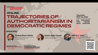 Trajectories of Authoritarianism in Democratic Regimes [upl. by Manolo]