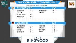 SWCC v APCC  T20 Tournament  RD1 [upl. by Suchta820]