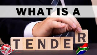 Definition of A Tender  Purpose of Government Tenders  What is a Tender  Quick Lesson Video [upl. by Aeikan924]