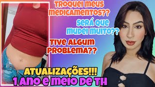 MINHA TERAPIA HORMONAL 3  TÔ DE VOLTA [upl. by Yerahcaz]