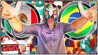 Alemanes Apoyando a MÉXICO VS Brasil EN VIVO 🔥 Mundial Rusia 2018 ✌ WeroWeroTV [upl. by Petty]