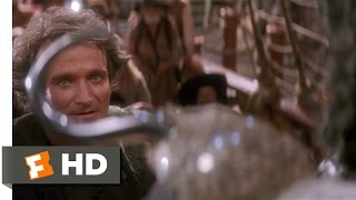 Hook 58 Movie CLIP  Peter Confronts Hook 1991 HD [upl. by Allerbag]