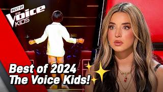 BEST BLIND AUDITIONS of 2024 on The Voice Kids ⭐ [upl. by Ynohtnakram]