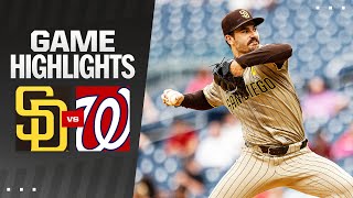 Padres vs Nationals Game Highlights 72524  MLB Highlights [upl. by Jeanelle]