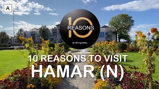 10 Reasons to visit Hamar Norway  TenReasons by Allthegoodiescom [upl. by Irfan620]