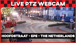 LIVE PTZ WEBCAM  HOOFDSTRAAT  EPE 4K [upl. by Aleekahs]