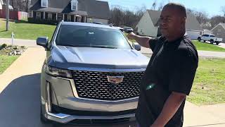 2022 Cadillac Escalade ESV Review [upl. by Yenduhc]