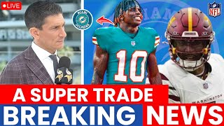 🏈 HOT BOMBSHELL DOLPHINS MAY TRADE TYREEK HILL HAPPENING NOW MiamiDolphins News Today [upl. by Akilat]