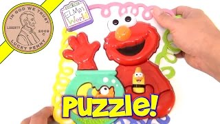 Sesame Street Elmos World Plastic Puzzle Mattel Toys 2001 [upl. by Giavani]