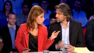 Léa Salamé  Aymeric Caron  un bon départ   On nest pas couché 30 août 2014 ONPC [upl. by Yeblehs]