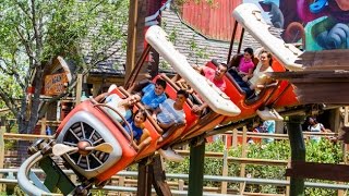 Barnstormer Ride Along  Fantasyland  Magic Kingdom  Walt Disney World [upl. by Arhaz]