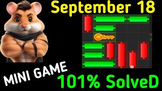 18 September Mini Game Hamster Kombat Today  Mini Game Puzzle EASY Solution  Take key 🔑 [upl. by Venn653]