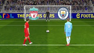 Liverpool vs Man City  Penalty Shootout  Diogo Jota vs Erling Haaland [upl. by Dann]