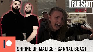 PATREON REQUEST  METAL BAND REACTS  SHRINE OF MALICE quotCARNAL BEASTquot REACTION  REVIEW [upl. by Alasteir]