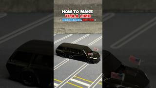 HOW TO MAKE TESLA LIMO  PRESIDENTIAL EDITION  hotwheels tesla limo president diy [upl. by Kristen]