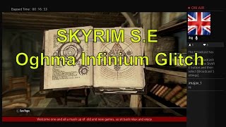 Skyrim Special Edition PS4  Oghma Infinium Glitch [upl. by Redmond]