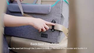 Upgrade your car with PETSFIT’s car seat 🚗🐾 petsfit [upl. by Brenn]