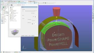 Z limits to toolpath  Continuous 5 Axis  PowerMILL 2012 [upl. by Anileve]