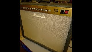 Marshall JTM60 Reverb Repair and sound tests [upl. by Airrat]