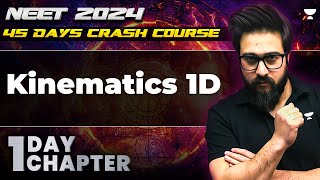 Kinematics 1D  One Shot  NEET 2024  Yawar Manzoor [upl. by Fairweather]