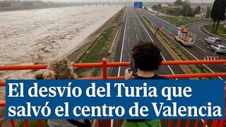 El desvío del Turia que salvó el centro de Valencia de la destrucción [upl. by Mallen228]